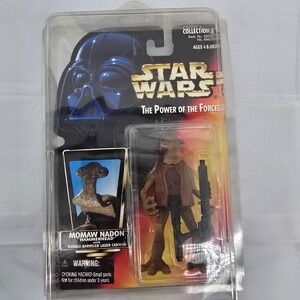 STAR WARS Action Figure POTF Momaw Nadon "Hammerhead" MOC Hasbro 1996